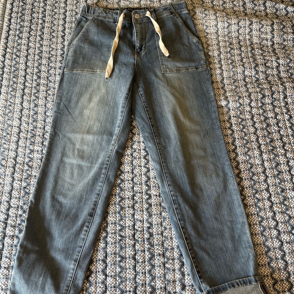 Judy Blue Relaxed Fit Gray Jeans